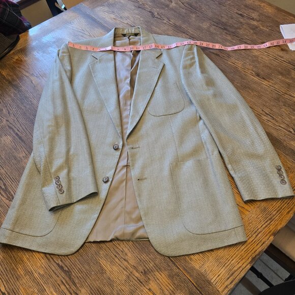 Men's LORD & TAYLOR METROPOLITAN Suit Coat Excellent Condition - Picture 14 of 16